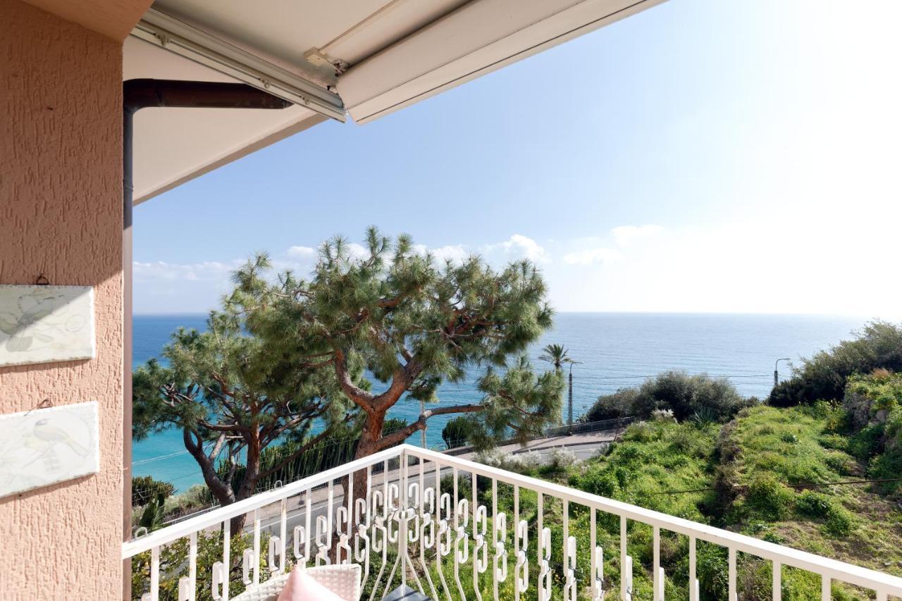 116 - Casa Colorata Vista Mare, 500M Dalla Spiaggia - Parcheggio Privato Gratis Incluso Ospedaletti Exterior foto